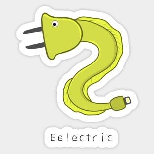 cute eel Sticker